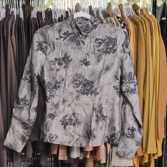 Portrait Nori Printed Turtleneck - Picture 1 of 8